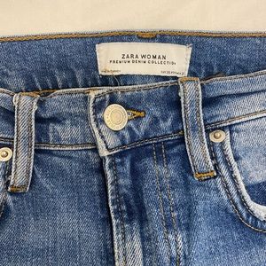 Zara cropped jeans